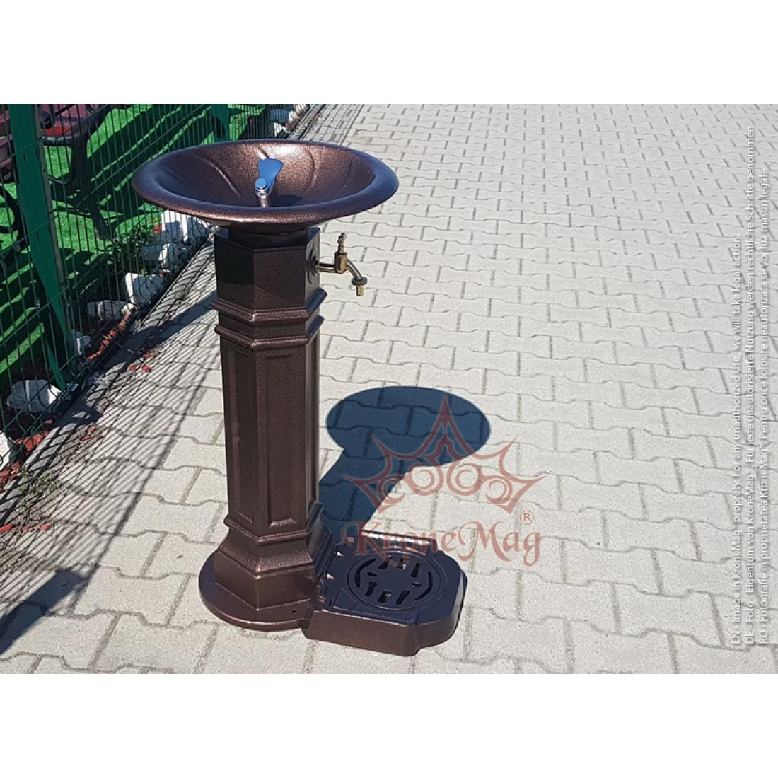 Street Aluminum Drinking Fountain DURBAN 3A KroneMag